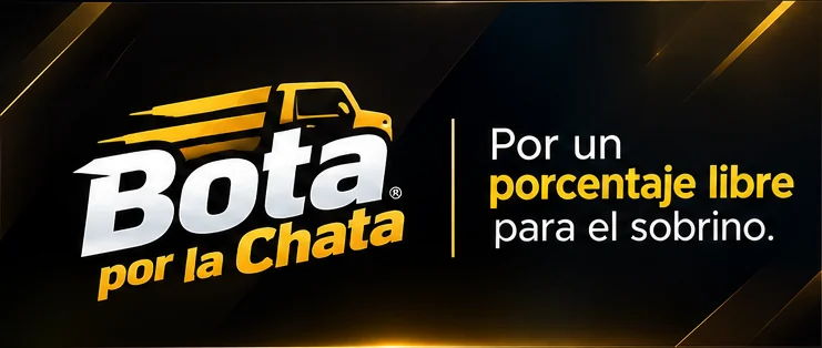 Bota por la Chata — Por un porcentaje libre.