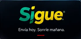 Sigue — Envía hoy. Sonríe mañana.